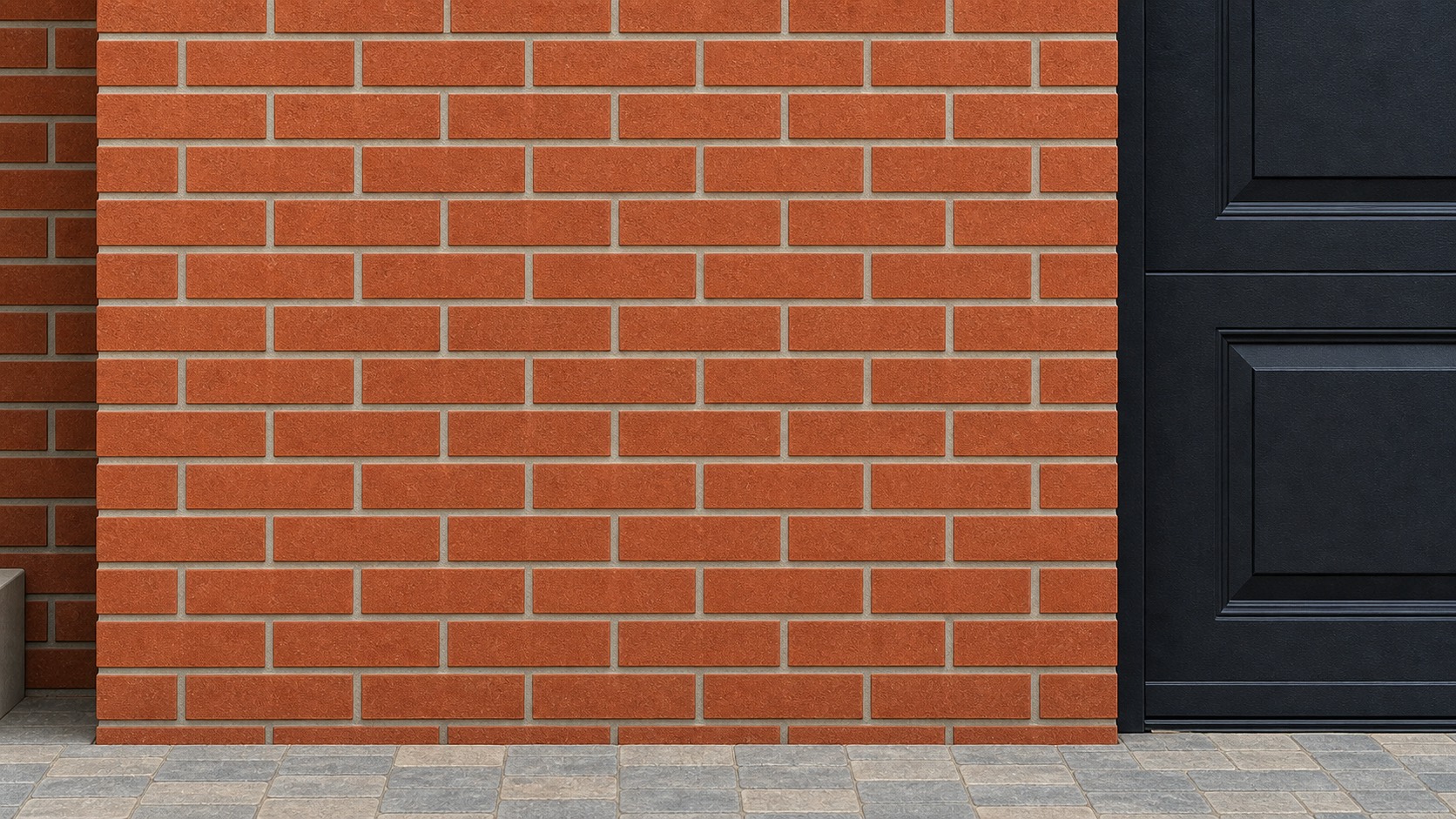Close wall view for charger position
